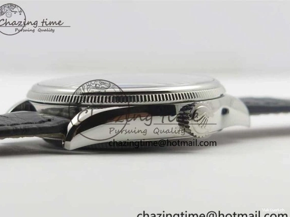 Edition SS on SA3165 Black Leather Strap Black Sticks Date Dial BP Maker Best Markers Real 50519 Cellini 1117